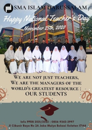 Semangat Pagi sahabat Darussalam