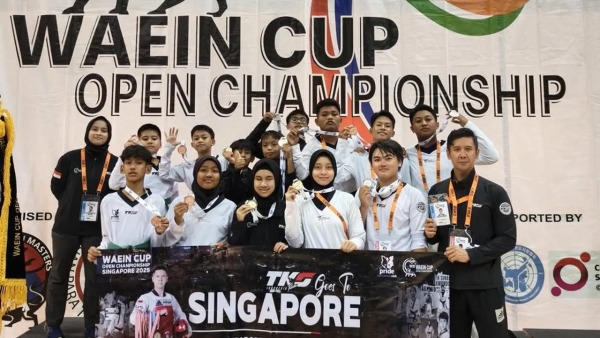 Tim Taekwondo Indonesia Rebut 13 Medali di Singapura, 4 Atlet Terbaik di Nomornya